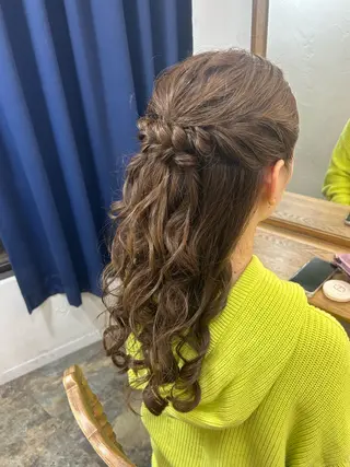 ヘアアレンジ 河野 優希のヘアスタイル