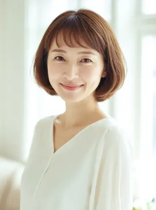 ショート 銀座東銀座【白髪染め 髪質改善】伊藤誠のヘアスタイル