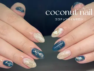 ネイル 神田 ココナッツのネイルデザイン