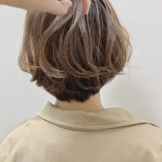 ミディアム カラー ショート特化 /天神大名/ハルナのヘアスタイル
