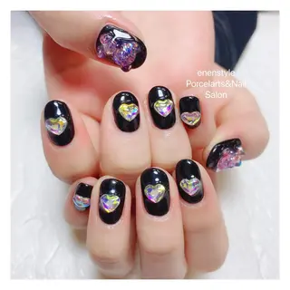 ショート ネイル 🐾enen style 🐾のネイルデザイン