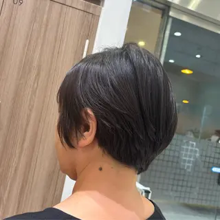 ショート 鈴木かのん/縮毛矯正 /ミニモ限定クーポンのヘアスタイル