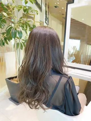 ミディアム カラー 内藤 裕真 k-twoのヘアスタイル