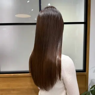 ロング ついざき はるかのヘアスタイル