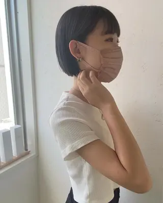 ショート カラー ➖石江 雷蔵➖のヘアスタイル