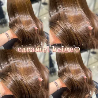ロング レイヤー/ハイトーン 🤍reina🤍のヘアスタイル