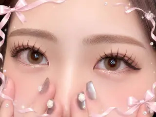 マツエク・マツパ Azu🎀/マツエク 🍒/ブラウン🤎のマツエク・マツパデザイン