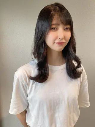 ロング 似合わせカット 銀座/アライ カズヤのヘアスタイル