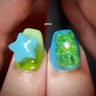 ネイル posa nail モエミのネイルデザイン