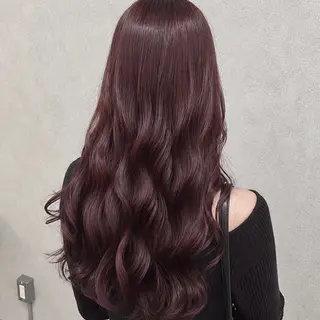 ロング カラー 澤木 愛美のヘアスタイル