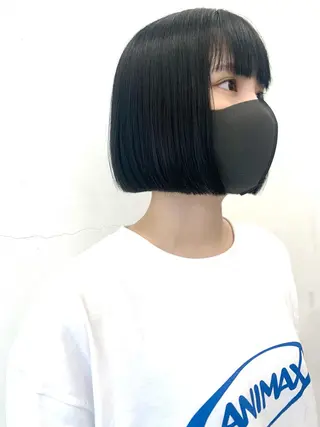 ショート カラー ヘアアレンジ HARU//原宿🤍 リピート率NO.1のヘアスタイル
