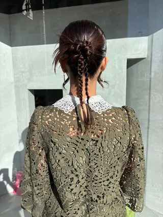 ヘアアレンジ 都築 未来のヘアスタイル