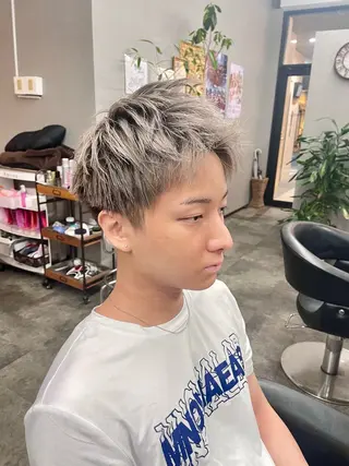 カラー メンズ 🌹ミラクル美容師 🌹✨クッポ✨のヘアスタイル