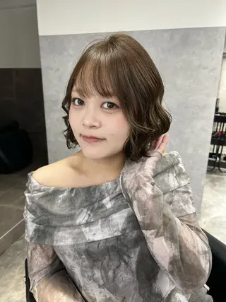 ショート カラー 透明感/レイヤー 🇰🇷tomonaのヘアスタイル