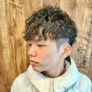パーマ 【無料】メンズ ヘアモデル大募集のヘアスタイル