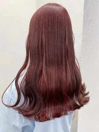 カラー 松岡 沙弥のヘアスタイル