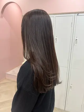 ロング 中村 帆花のヘアスタイル