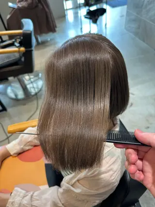 カラー ✂︎ 艶カラー /透明感カラーのヘアスタイル
