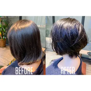 ショート *くせ毛に特化* 【yun】のヘアスタイル