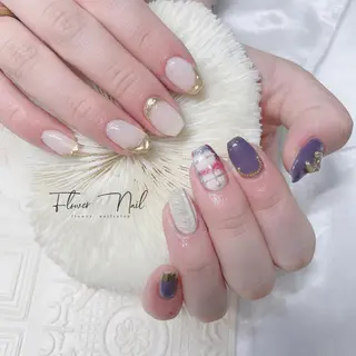 ネイル Flower nailのネイルデザイン