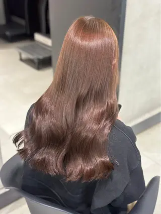 カラー LENA🎀 ハイトーン/エクステのヘアスタイル