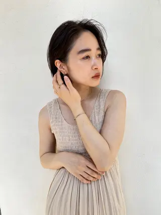 ショート カラー レイヤーカット🎀 NANAHAのヘアスタイル