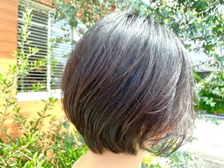 ショート 【天然ヘナ専門】市川 真一のヘアスタイル