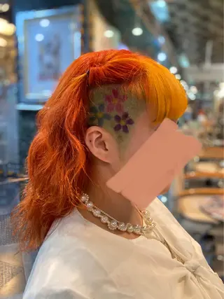 ミディアム カラー ヘアアレンジ KOYA ｺﾔのヘアスタイル