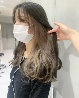 ロング カラー minami🪷 暖色カラーのヘアスタイル