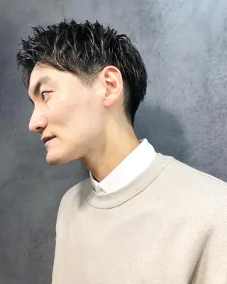 ヘアアレンジ メンズ メンズ特化✂️栗原 侑也のヘアスタイル