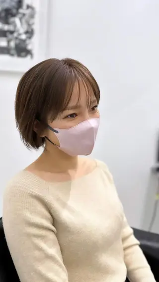 ショート カラー 表参道美容師 ぶんじのヘアスタイル