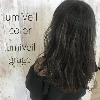ロング カラー Oopsレイヤー 加藤澄都のヘアスタイル