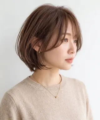 ミディアム 似合わせカット✂️ Honoka🫧のヘアスタイル