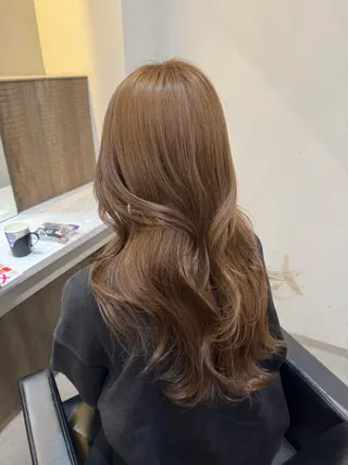 ロング カラー 韓国ヘア🇰🇷 YUKINAのヘアスタイル