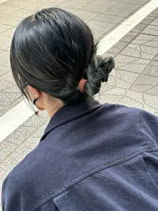 ロング カラー 🍓ブリーチカラー 🎀nene🍓のヘアスタイル