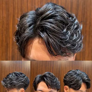 ショート パーマ メンズ 💈田上 立輝のヘアスタイル