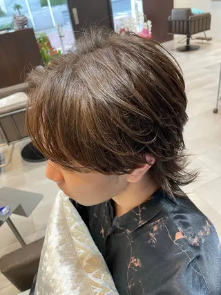ミディアム メンズ 山本 マサキのヘアスタイル