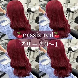 ロング 🎀暖色カラー🎀 韓国ヘア まなかのヘアスタイル