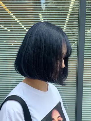 ミディアム カラー 色落ちまでキレイに！ ！女性サロンのヘアスタイル