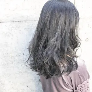 セミロング カラー 💛カラー大人気💛 c i a t eのヘアスタイル
