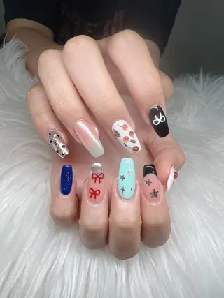 ネイル Lee Nails チップ長さだし専門店のネイルデザイン