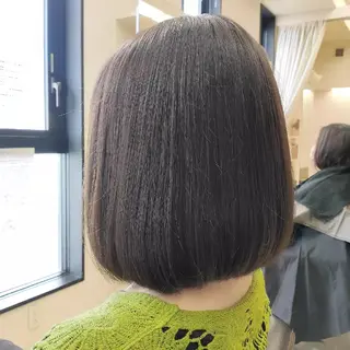 カラー ✨透明感カラー✨ 縮毛矯正🌟石川菜摘のヘアスタイル