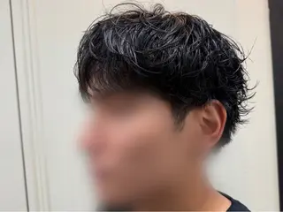 ショート パーマ メンズ 町田メンズパーマ 特化 金井蒔士のヘアスタイル