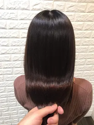 ロング パーマ 縮毛矯正/ 髪質改善 /ショート 圍 崇行のヘアスタイル