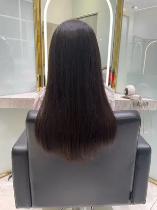 ロング カットモデル無料✨ 塚田のヘアスタイル