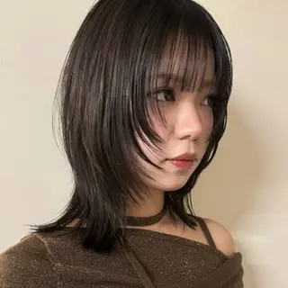 ミディアム レイヤーカット/ボブ 🪐花木 香菜のヘアスタイル