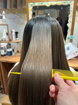 ロング カラー パーマ 伊東 颯のヘアスタイル