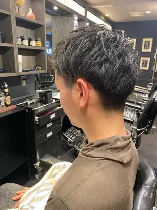 ショート メンズ ヘアーサロン ラムールのヘアスタイル