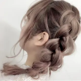 ヘアアレンジ ✨艶髪✨ 奈須晴香のヘアスタイル
