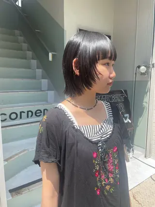 ショート Luca🟠 透明感カラーのヘアスタイル